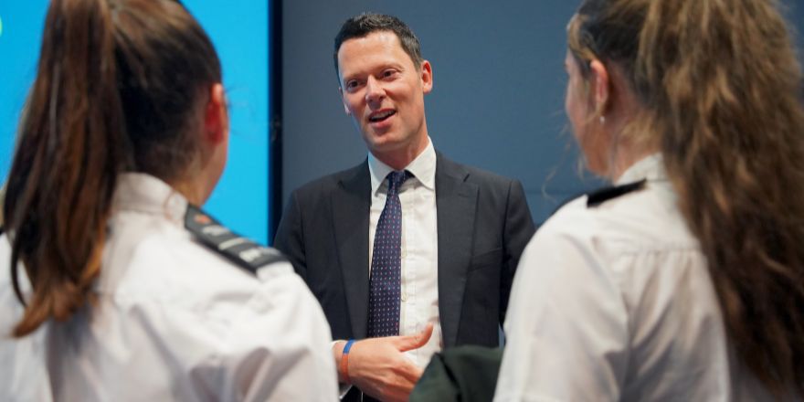 Leeds Trinity University hosts the Lord Chancellor visiting Unlocked Graduates’ Summer Institute