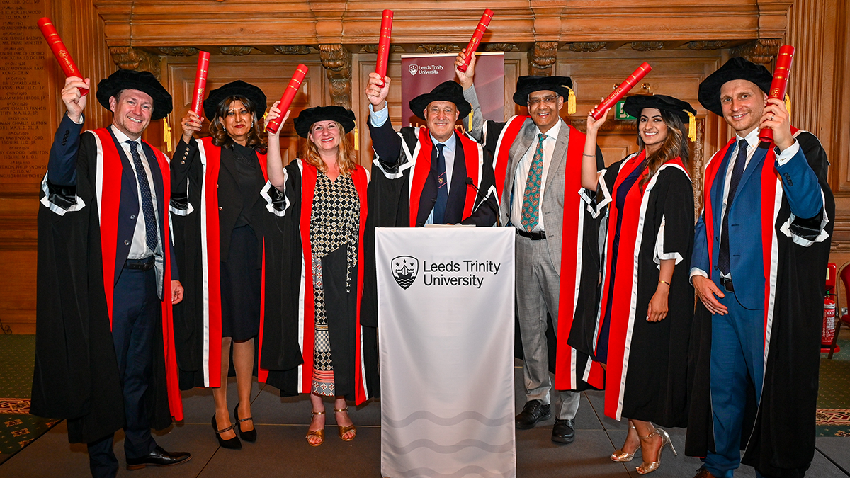 Honorary Fellowships awarded at Leeds Trinity University
