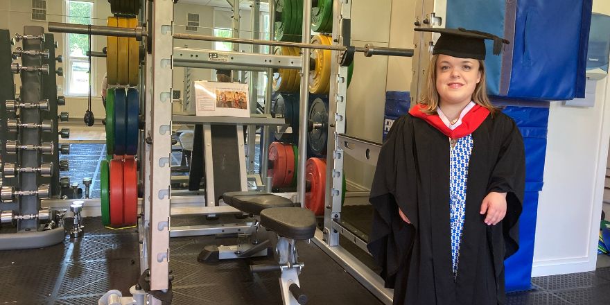 Athlete Charlotte graduates after juggling Paralympic ambitions and full-time Sports degree at Leeds Trinity