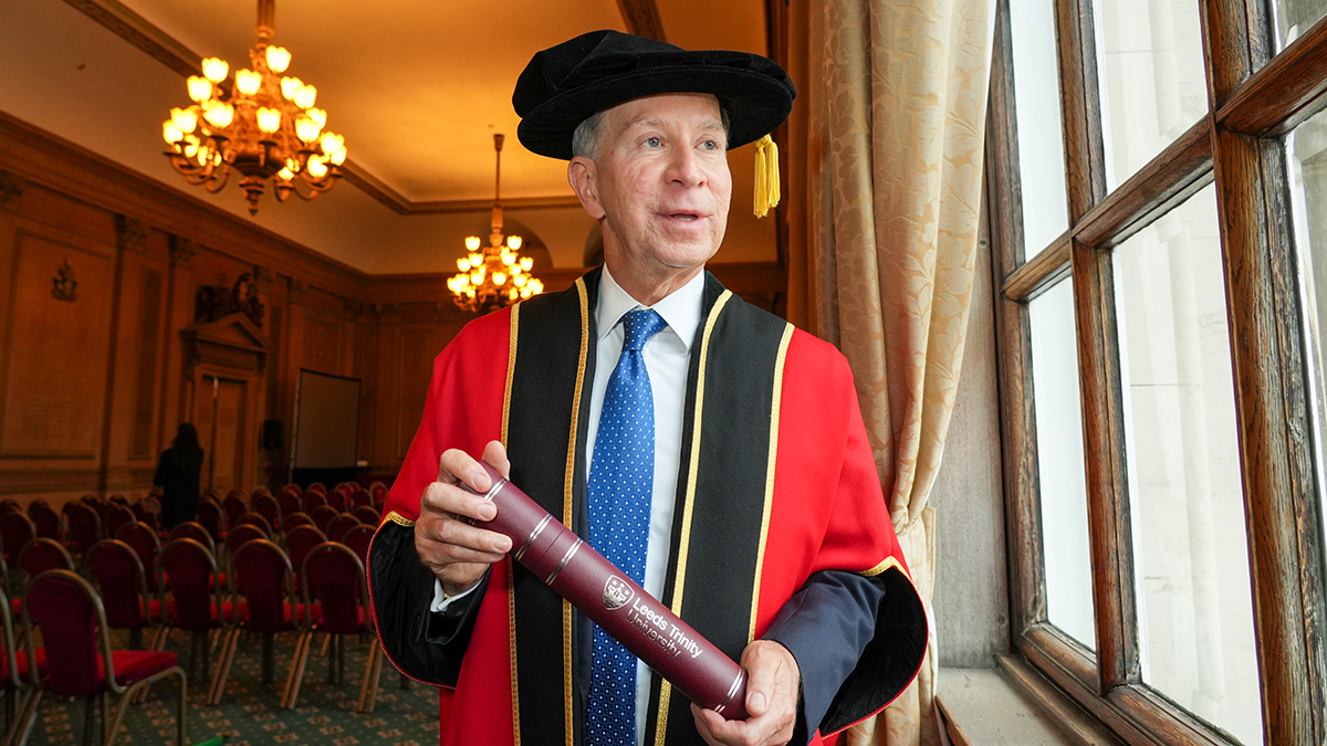 Leeds Trinity University officially installs new Chancellor