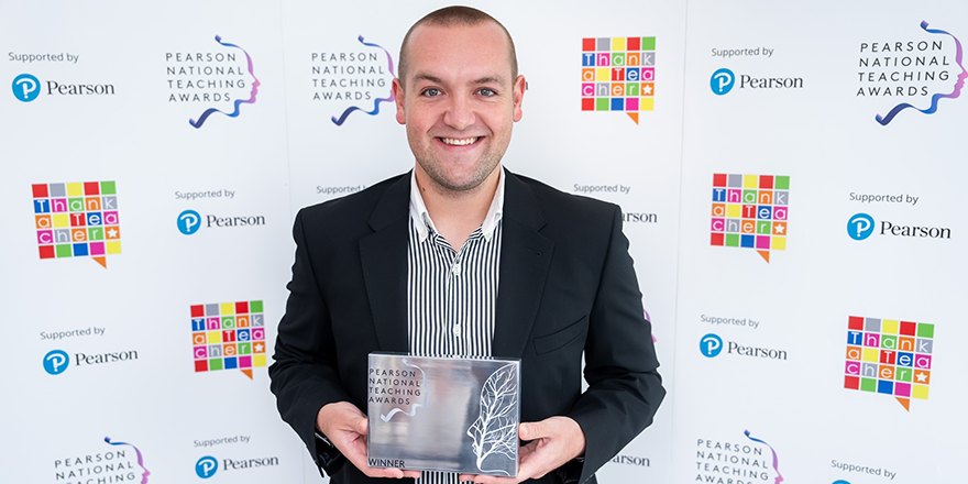 Primary Education alumnus wins prize at National Teaching Awards