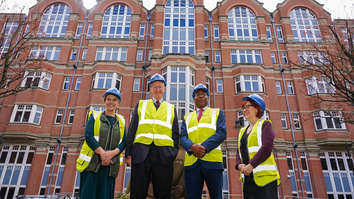 Shadow Secretary of State for Northern Ireland Hilary Benn MP visits Leeds Trinity University’s new City Campus