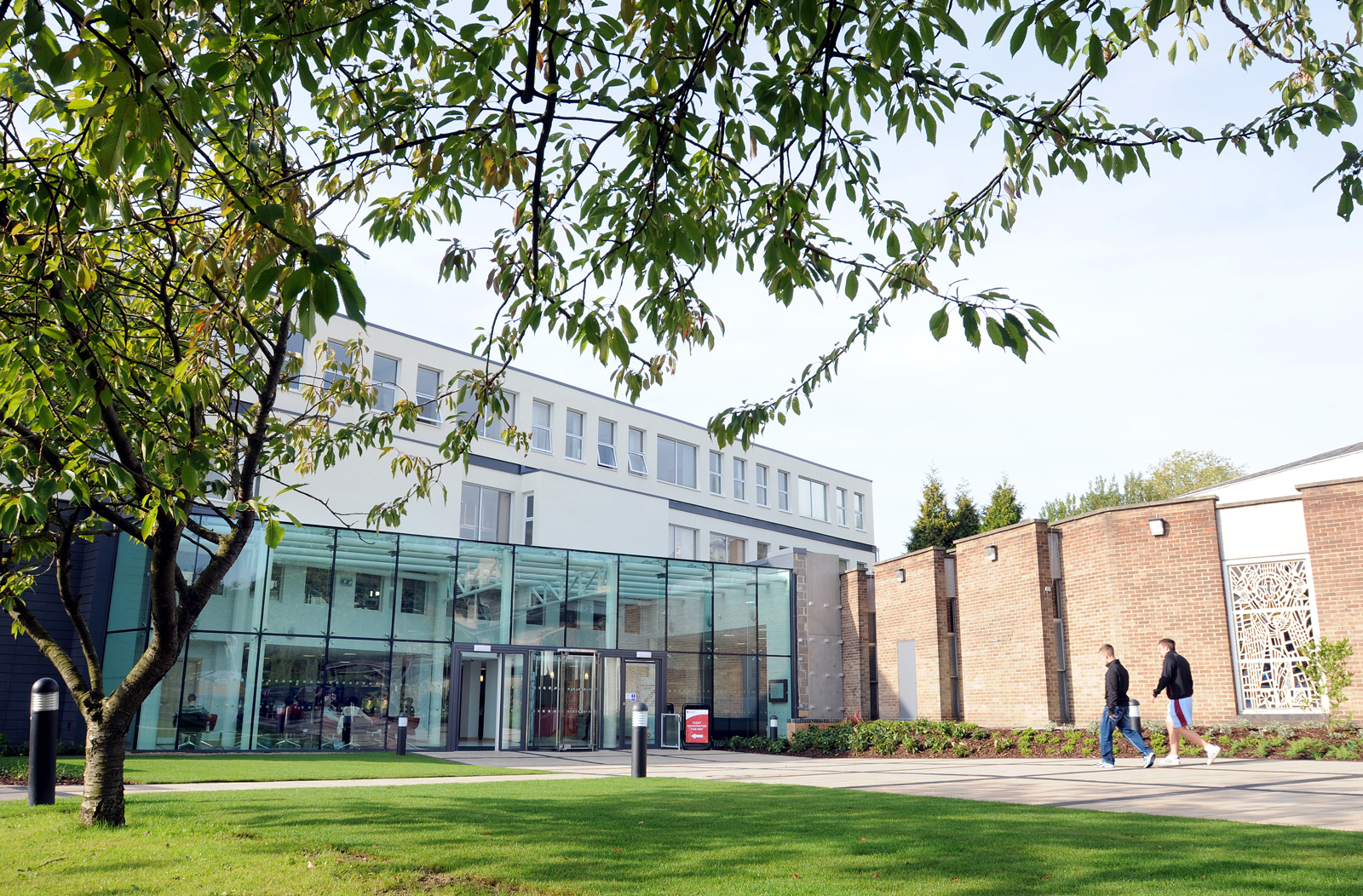 Main building of Leeds Trinity University campus