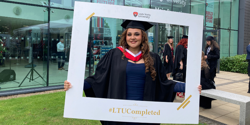 Sanaa to continue her Childhood Education journey at Leeds Trinity University