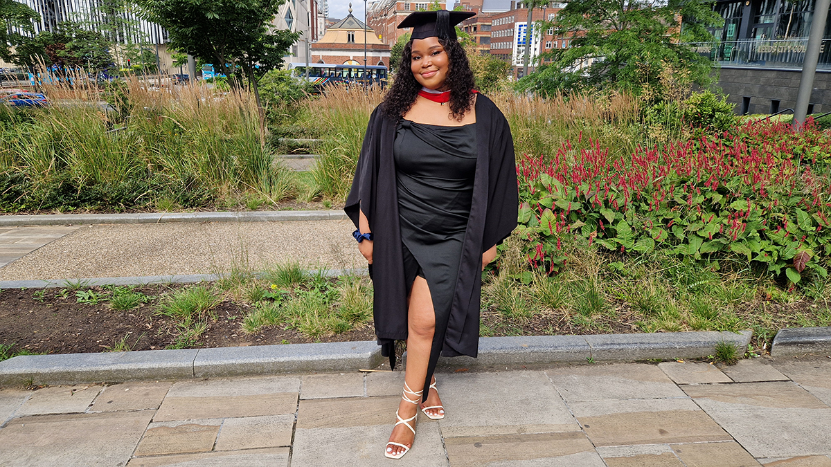 Shenna makes family history as she graduates with Psychology degree