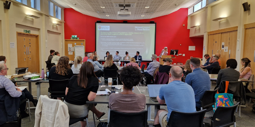 Event explores how research is the key to overcoming challenges in the criminal justice system