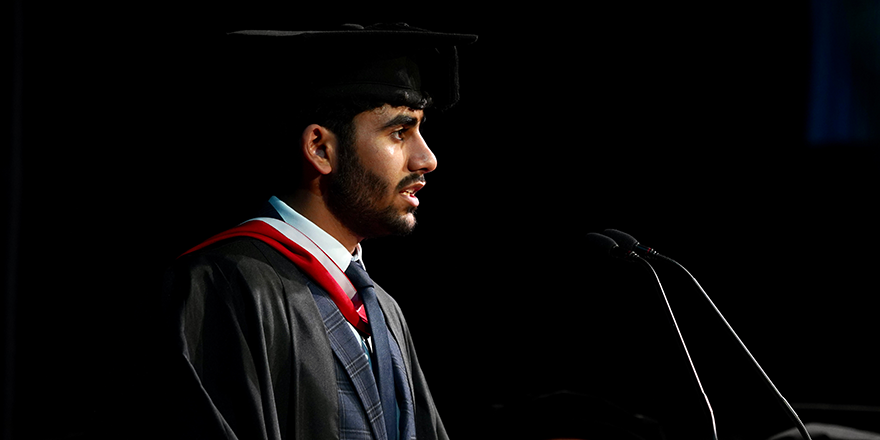 Award-winning police cadet reflects on his achievements on Graduation day