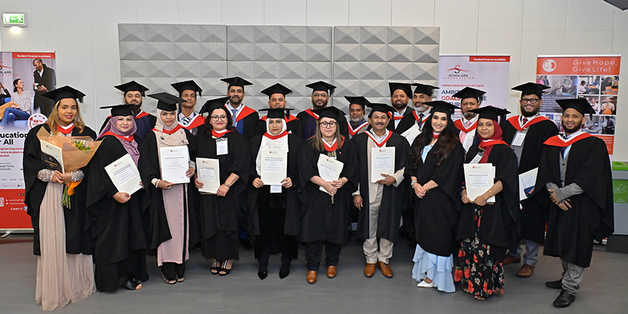 First cohort graduate from Leeds Trinity University franchise partner degrees
